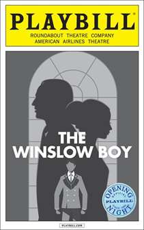 The Winslow Boy Limited Edtion Opening Night Playbill 